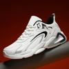 Men's Sports Shoes Summer Soft-soled Breathable Men's Shoes Full Microfiber Trend Versatile Heightening Large Size Shoes Running Shoes