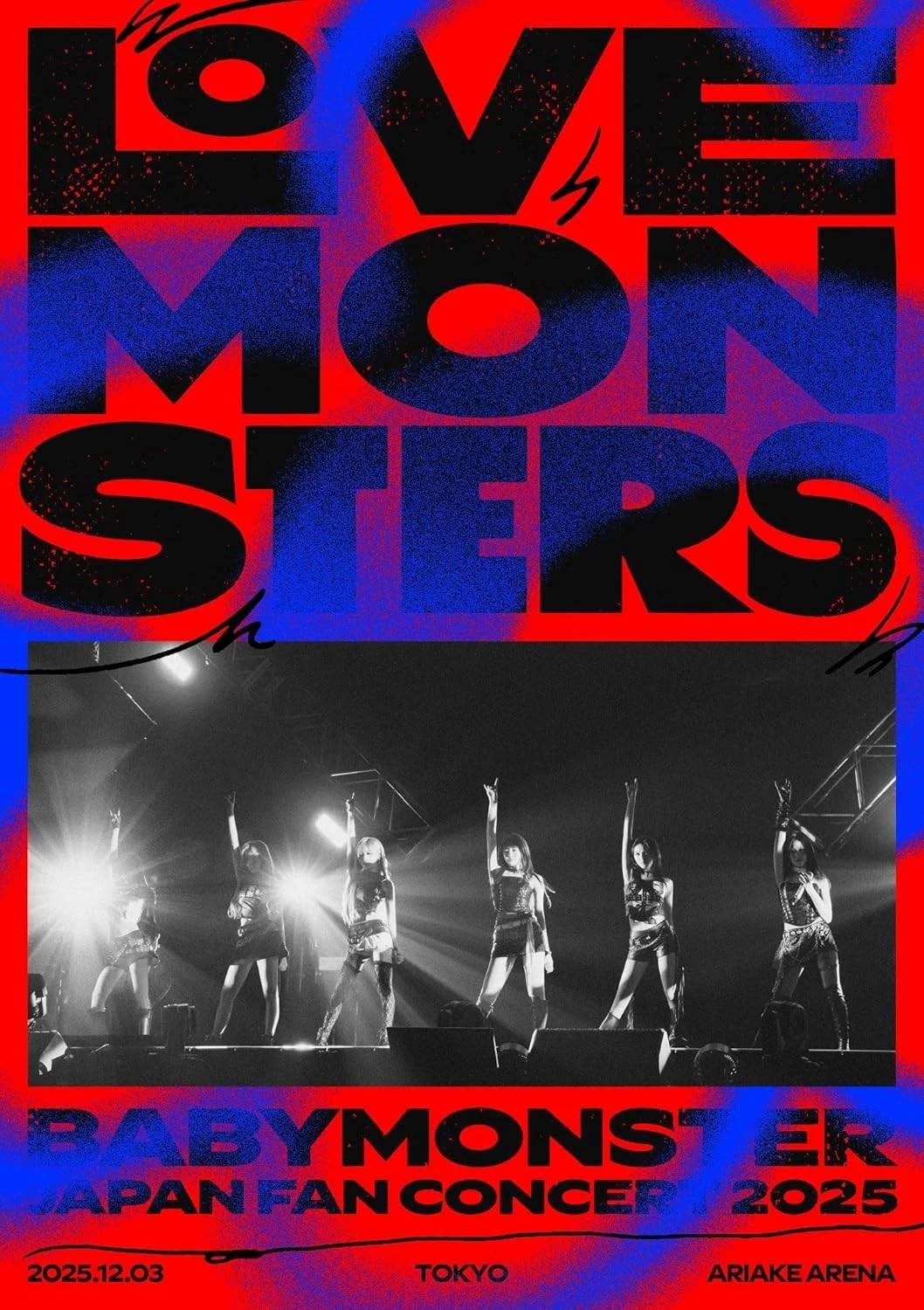 ПРЕДЗАКАЗ BABYMONSTER  LOVE MONSTERS  ЯПОНСКИЙ ФАН-КОНЦЕРТ 2025 ЗАПЕЧАТАННЫЙ CD Blu-ray Blu-ray(STANDARD)