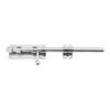 Chrome Door Lock 6in Door Slide Bolt Heavy duty Sliding Lock Precision Processing Door Security For Locker room