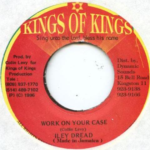 

7-дюймовая пластинка ILEY DREAD (КОЛИН ЛЕВИ) - Работа над вашим делом Kings Of Kings 1996 Ямайский Регги, Ска и Даб