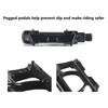 Aluminum Alloy Mountain Bicycles Pedals 4 Seal Bearings Nonslip Bicycles Pedals Wide Flat Cycling Pedals Enduring