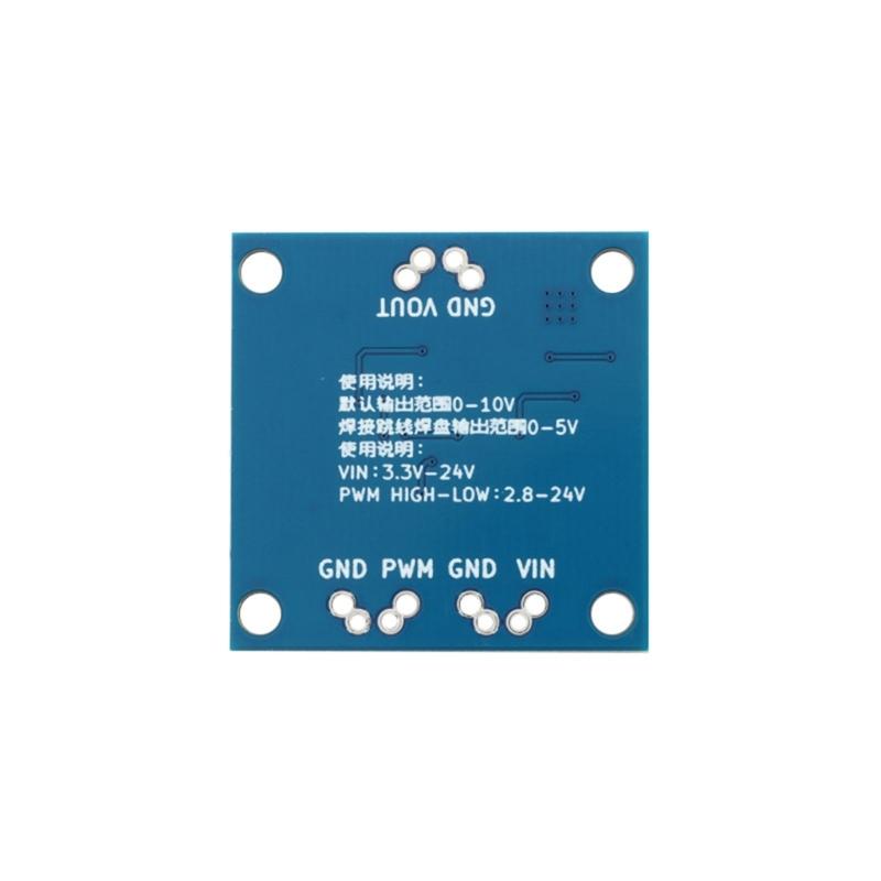 Signal to Electricity 0-5V/0-10V Output 22Hz-20kHz 3.3V-24V Digital Analog Signal Conversion Board Module Replacement