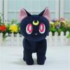 Japan Cartoon Movie Sailor Moon TV Drama Luna Cat Plush Toys Soft Stuffed Animals Doll Children's Birthday Gifts