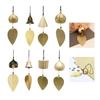 Japanese Leaf Wind Chimes Decors Car Pendants Garden Decorations for Outdoor