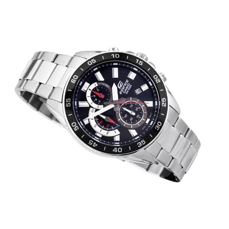 Casio Men EDIFICE Black Watch EFV-550D-1A EFV-550D-1A