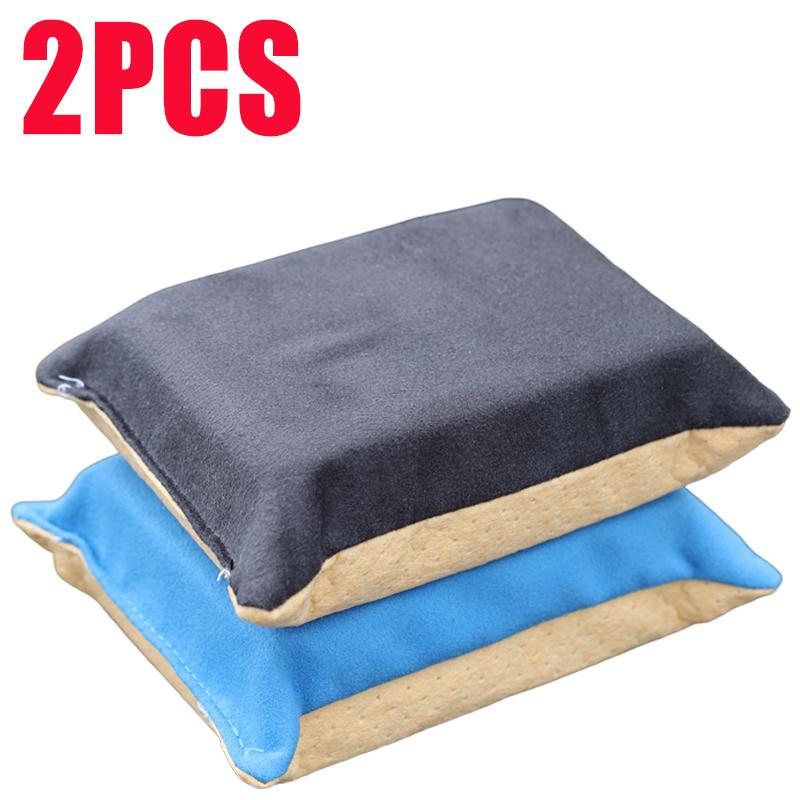 Car Cleaning Sponge Block Microfiber Non-woven Double-sided Velvet Cleaning Cars Windows Mirrors Tiles Defogger Wash Maintenance