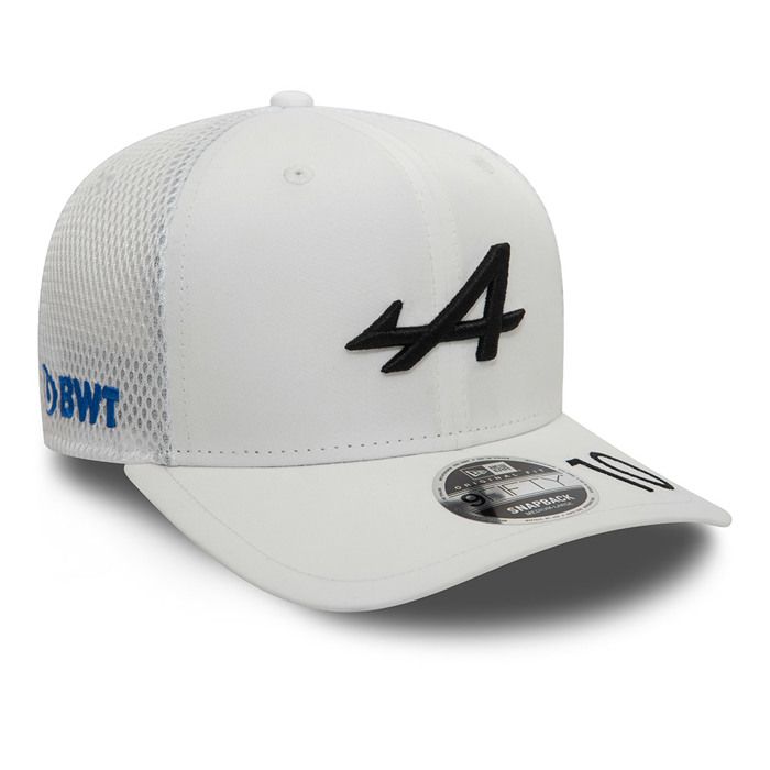 Casquette - Alpine - Pierre Gasly - Blanche - Taille Unique - Snapback 9FIFTY