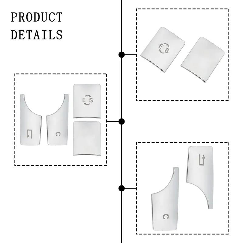 Enhance Your Driving Experience with Car Center Console ES Button Cover Trim for Mercedes E Class W212 2010 2013