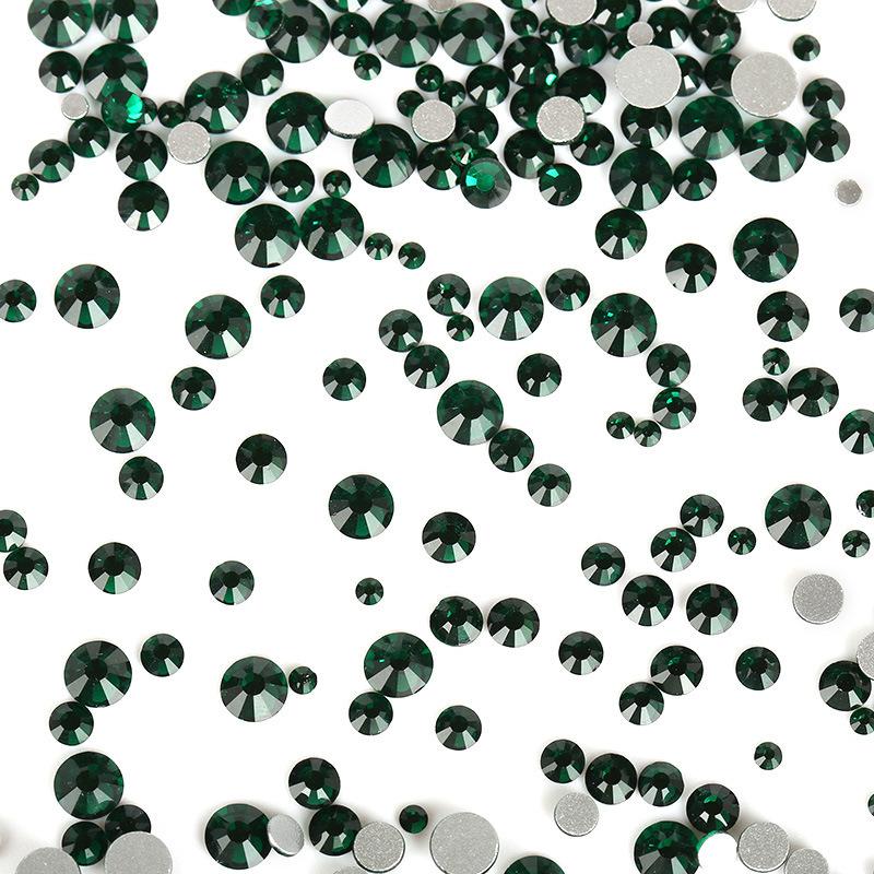 Nail Art Größe Gemischt Flacher Boden Diamant Ss6-Ss20 Mehrgrößen Strass Schmuck 1440 Stück