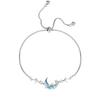 Moon Chic Blue Star Bracelet For Women Sweet Adjustable Girls Hand Accessories