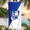 Hertha BSC FC estampado Secado Rápido Toalla de Playa Microfibra Absorbente Portátil Viaje Natación Toalla
