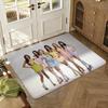 Music Band K-Katseye American Floor Mat Soft Thickened Absorbent Non-Slip Bedroom Living Room Door Mat Home Decor Flannel Rugs