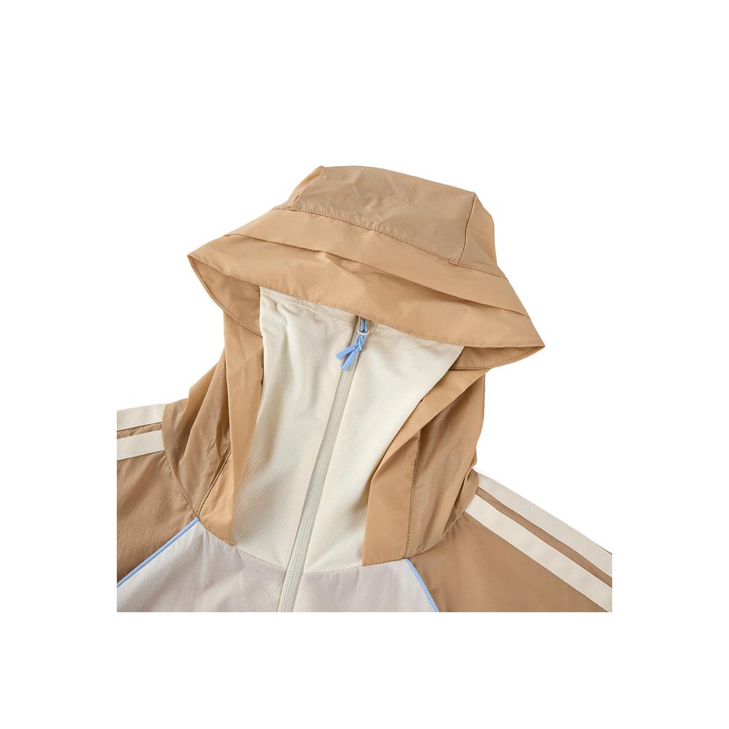 adidas Hooded Breathable Comfortable Versatile Jacket Women Jacket Warm-Sand Cream KB8499