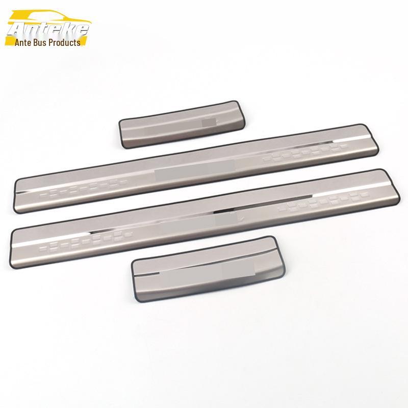Yaris Stainless Steel Anti-Scratch Threshold Strip and Welcome Pedal Accessory