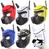 Bdsm Bondage Pet Role Play Party Mask,Puppy Play Dog Hood Mask,Detachable Mouth Gag,Fetish Slave Pup Mask Sex Toys For Women
