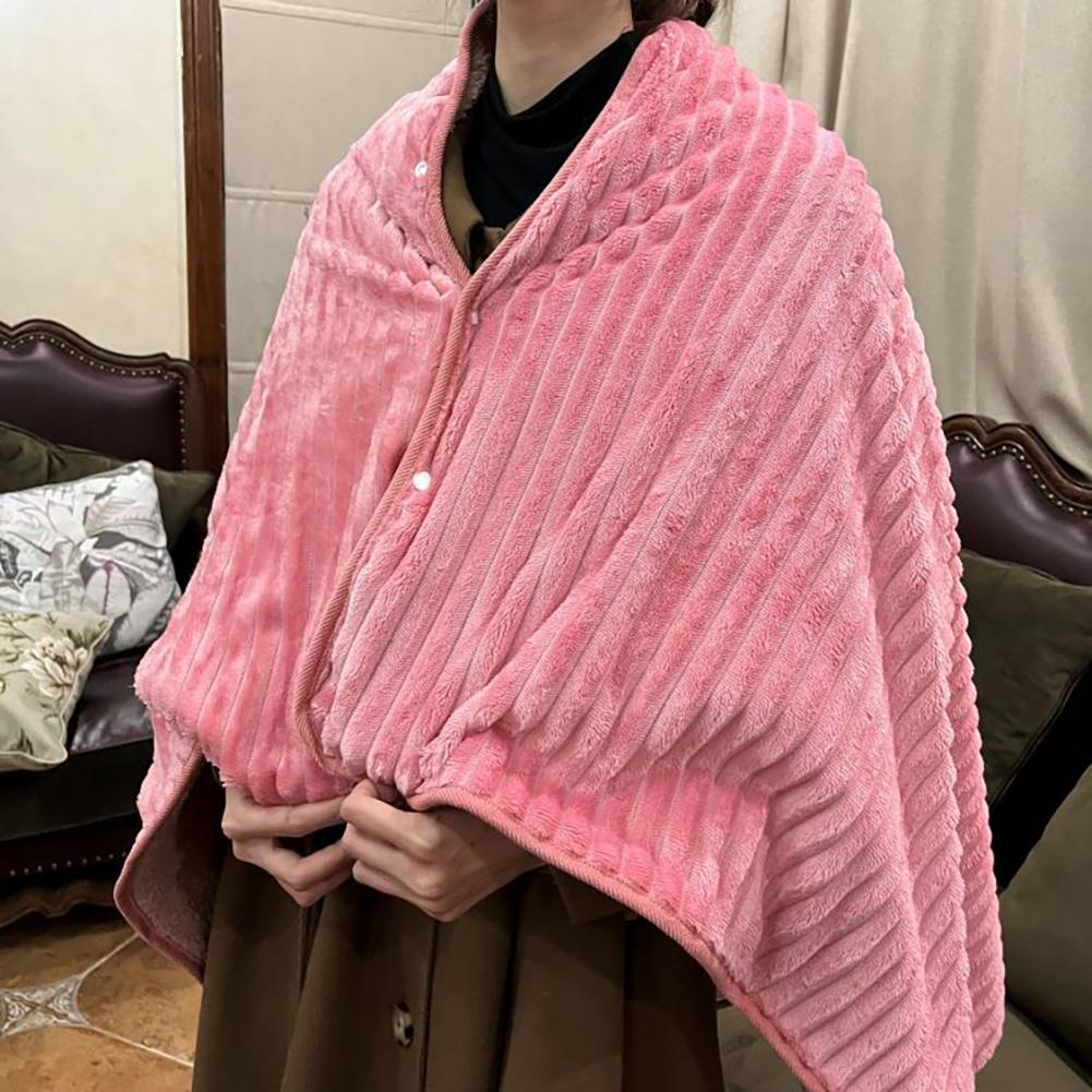

Warm Carpet Electric Mattress 3 Heat Settings Warm Shawl Soft Cold Protection for Indoor Outdoor Multifunctional Heating Blanket grey
