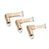 Connettore a Pagoda 6mm 8mm 10mm a Filetto Maschio 1/8"BSP Connettore a Barb per Tubo in Ottone Gomito Raccordo Giunto Adattatore
