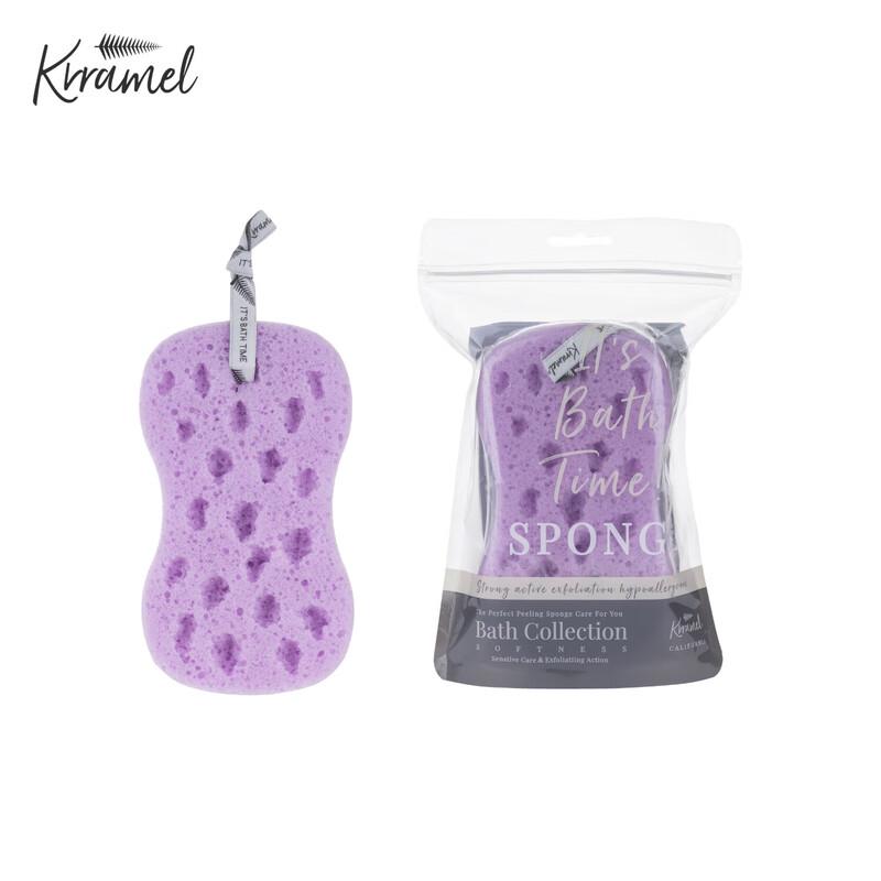 KRRAMEL Lavender Bath Sponge Standard Size
