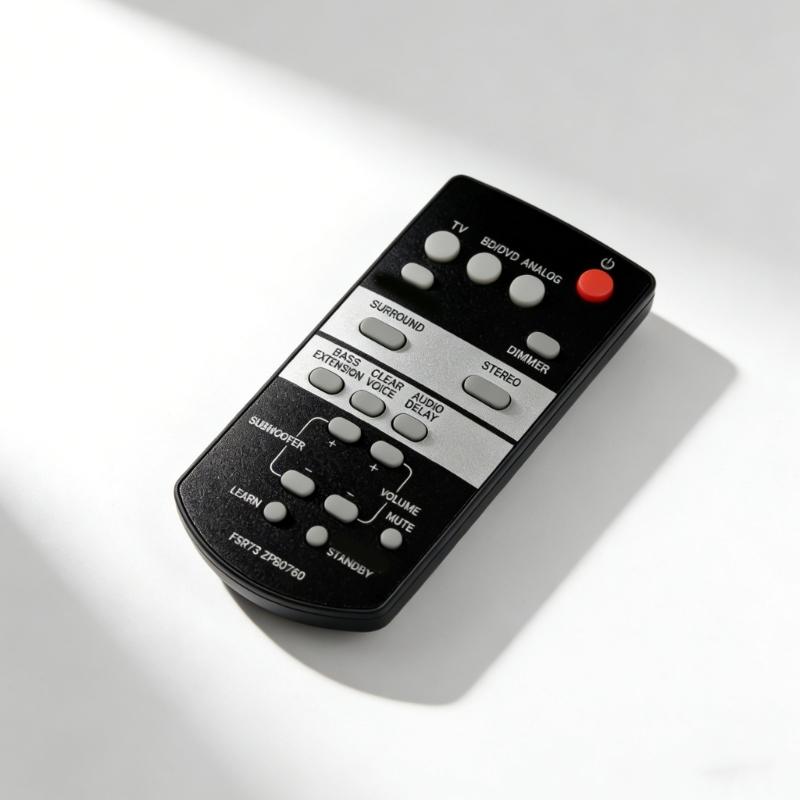 Remote Controller with Intuitived Button Layout for FSR73 Soundbar Easy Operating by All Ages Wear Resistant