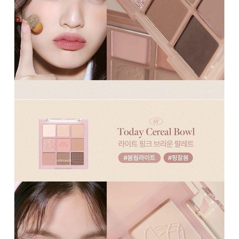 Milk Touch - Tone On Shadow Palette - 3 Types