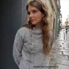Retro Style Metal Buckle Knit Cardigan - Loose, Slimming, Versatile Sweater for Autumn and Winter