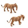 Simulation Lion Animal Action Fugurine Model Home Decor Educational Kids Toy