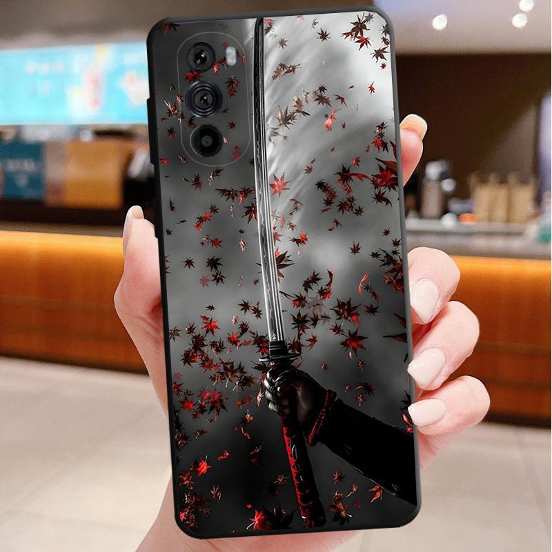 

Phone Case For Motorola Edge 60 50 40 Pro 60 50 40 30 Ultra Neo Fusion Moto G Stylus G Japanese samurai sword Moto edge 60