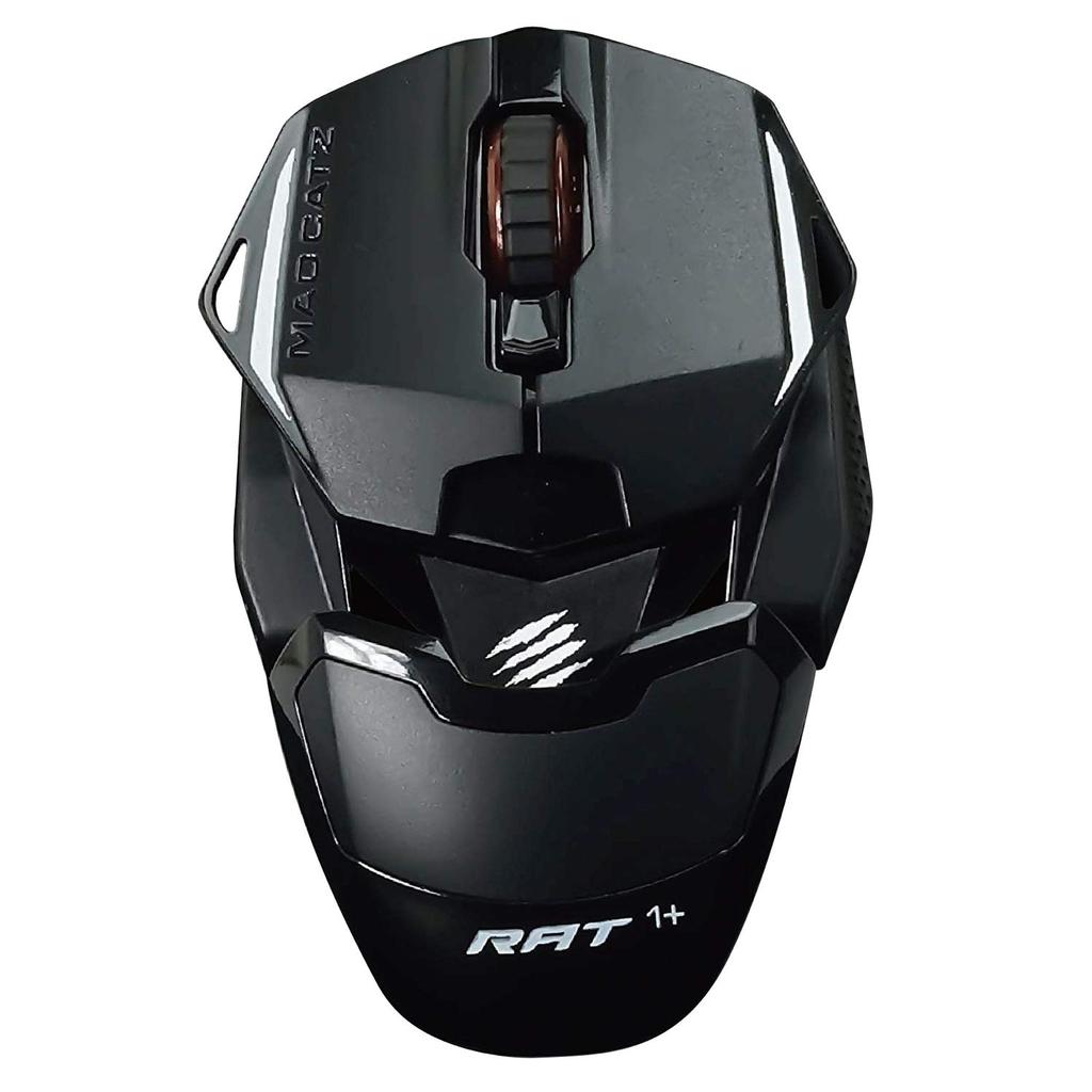 Mad Catz Mad Catz Gaming Mouse Wired Entry Level Lightweight Adjustable Palm Rest 2 Year Warranty R.A.T. 1+ MR01MCINBL000-0JI