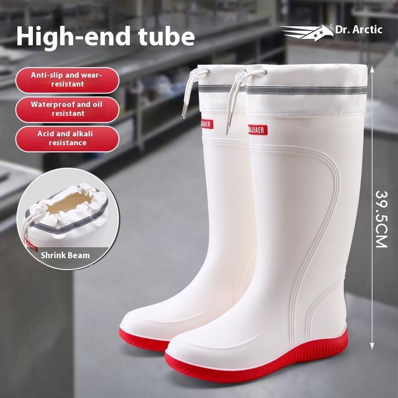 High Quality Factory Manufacture Waterproof Anti-slip Rain Boots Multi-site Using PVC Work Boots Gumboots
