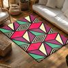 Geometrisches Muster Fußmatte Innen Außen Teppich Waschbare Bodenmatte Eingangsteppich Heimdeko Moderner Abstrakter Teppich Stilvolles Zubehör