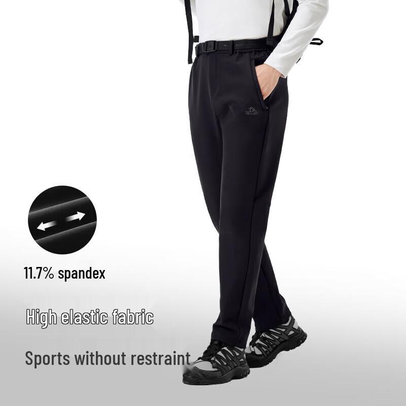 Pelliot Men's Lined Softshell Hiking Pants