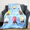 Customizable Kpop Team7 Throw Blanket – Personalized Name, All-Season Cozy Snug Blanket, Machine Washable, Personalized Blanket