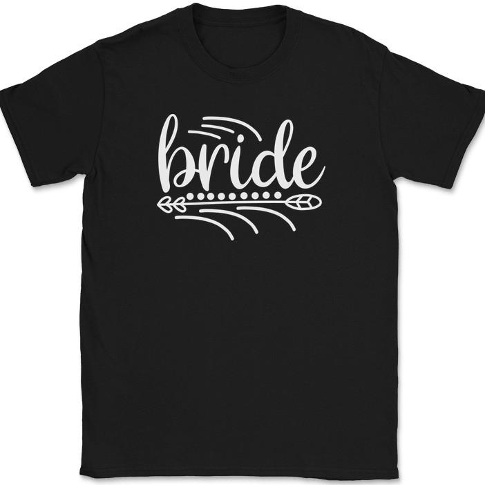Wedding Bride T-Shirt Marriage Married Groom Family Group Gift Tee