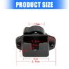 Multiple Device Compatible Alloy Radio Bracket Support Adapter For Secure Vehicle Installation And 360 Degree Adjustment