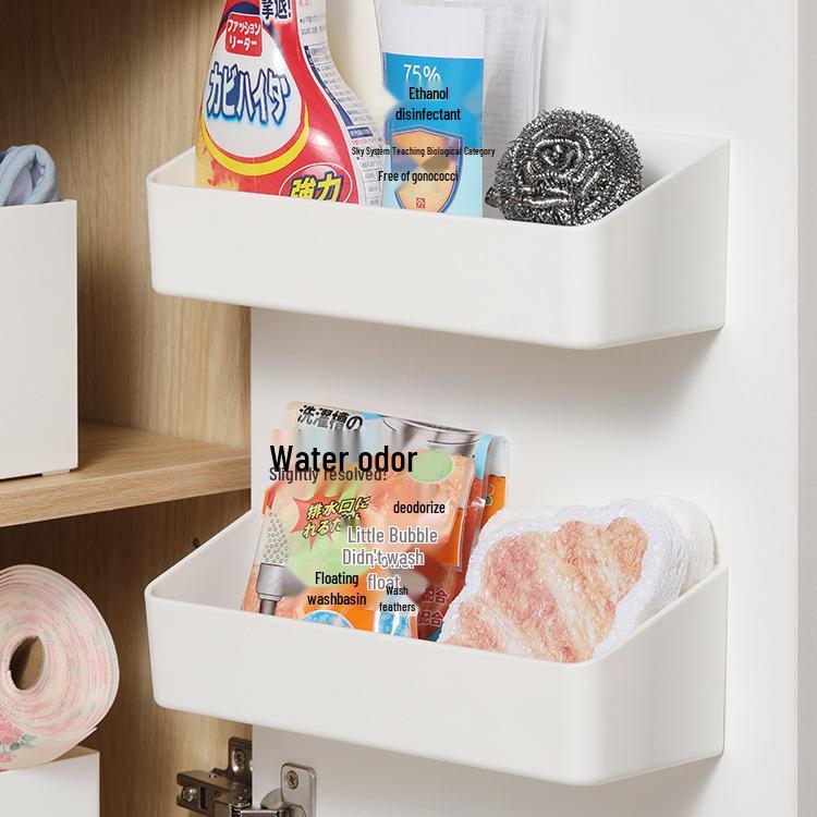 Wall-Mounted Multifunctional Spice and Condiment Rack for Kitchen Storage