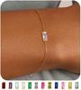 S925 Sterling Silver Bracelet Women's Exquisite Square High-end Twelve Birthstones European and American Style Personalized Jewelry
