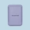 Magnetic Leather Card Holder for MagSafe Apple Phones - Convenient & Stylish