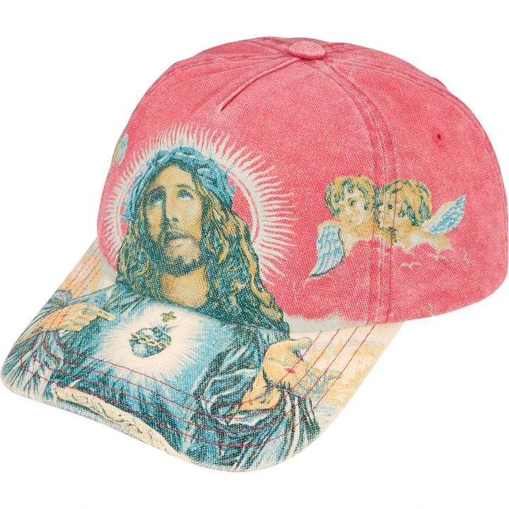 Supreme Jesus 5-Panel Light Red One-Size
