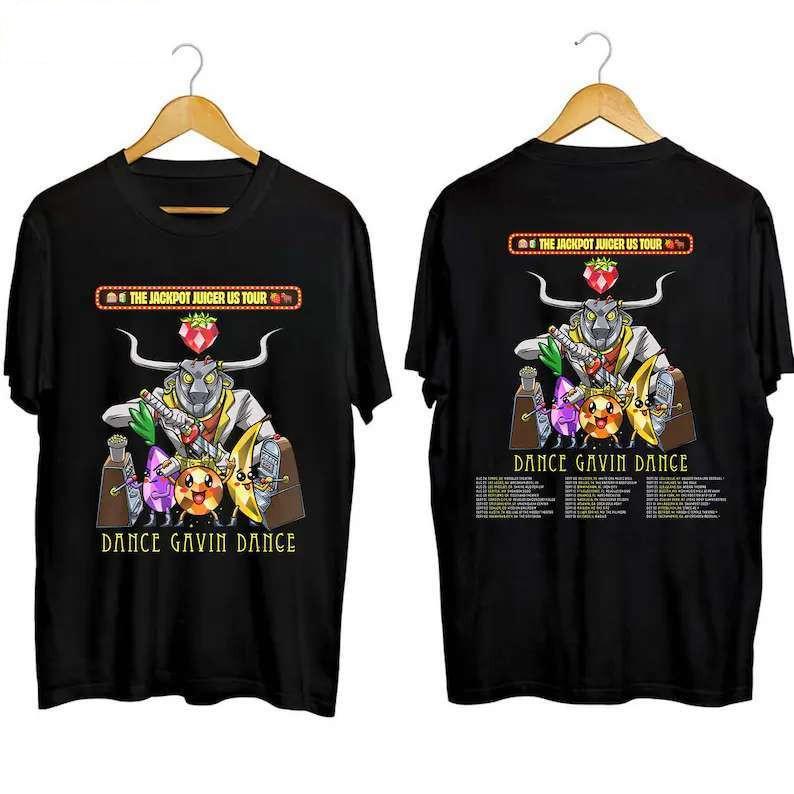 Dance Gavin Dance The Jackpot Juicer US Tour 2023 Short-Sleeve T-Shirt IM0525
