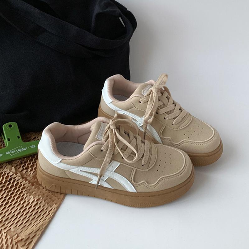 Black Platform German Training Shoes Women's Spring New 2026 Popular Versatile Sports and Leisure Shoes Retro Board Shoes Small Black Shoes