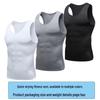 Men's Quick-Dry Sports Vest - Tight-Fit Sleeveless Base Layer for Fitness, Basketball, Running, Yoga.