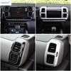 Dashboard AC Air Outlet Vents / Gear Shift Head / Handle Bowl Cover Trim Matte Accessories For Citroen C5 Aircross 2018 - 2024