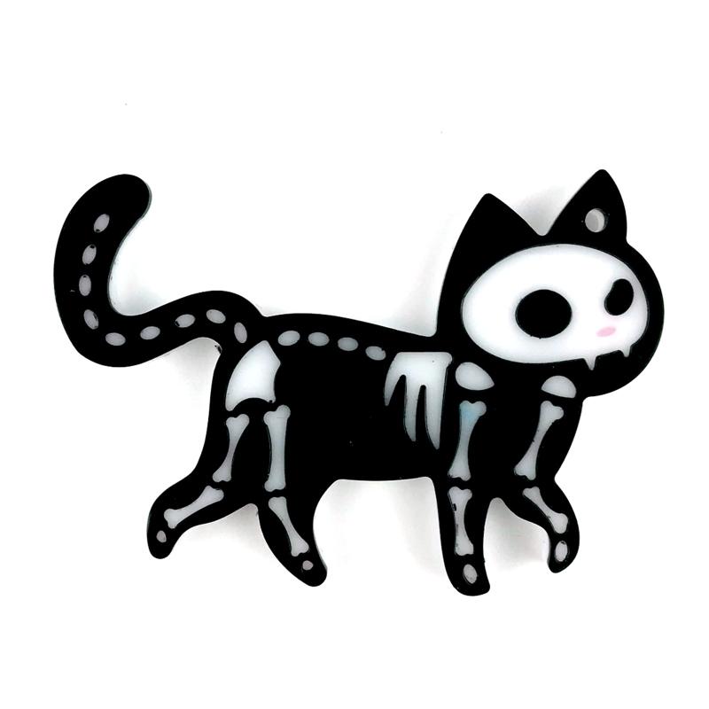 Shiny Glossy Five Syles Kitten Ornaments Silicone Epoxy Resin Mold DIY Keychain Pendant Jewelry for Valentine Gift