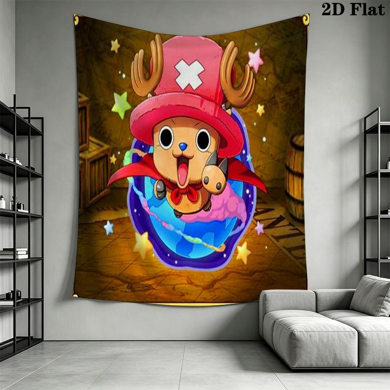 One Piece Tapestry Wall Tapestry Background Cloth Fashion Print Work Of Art Wall Decoration Soft