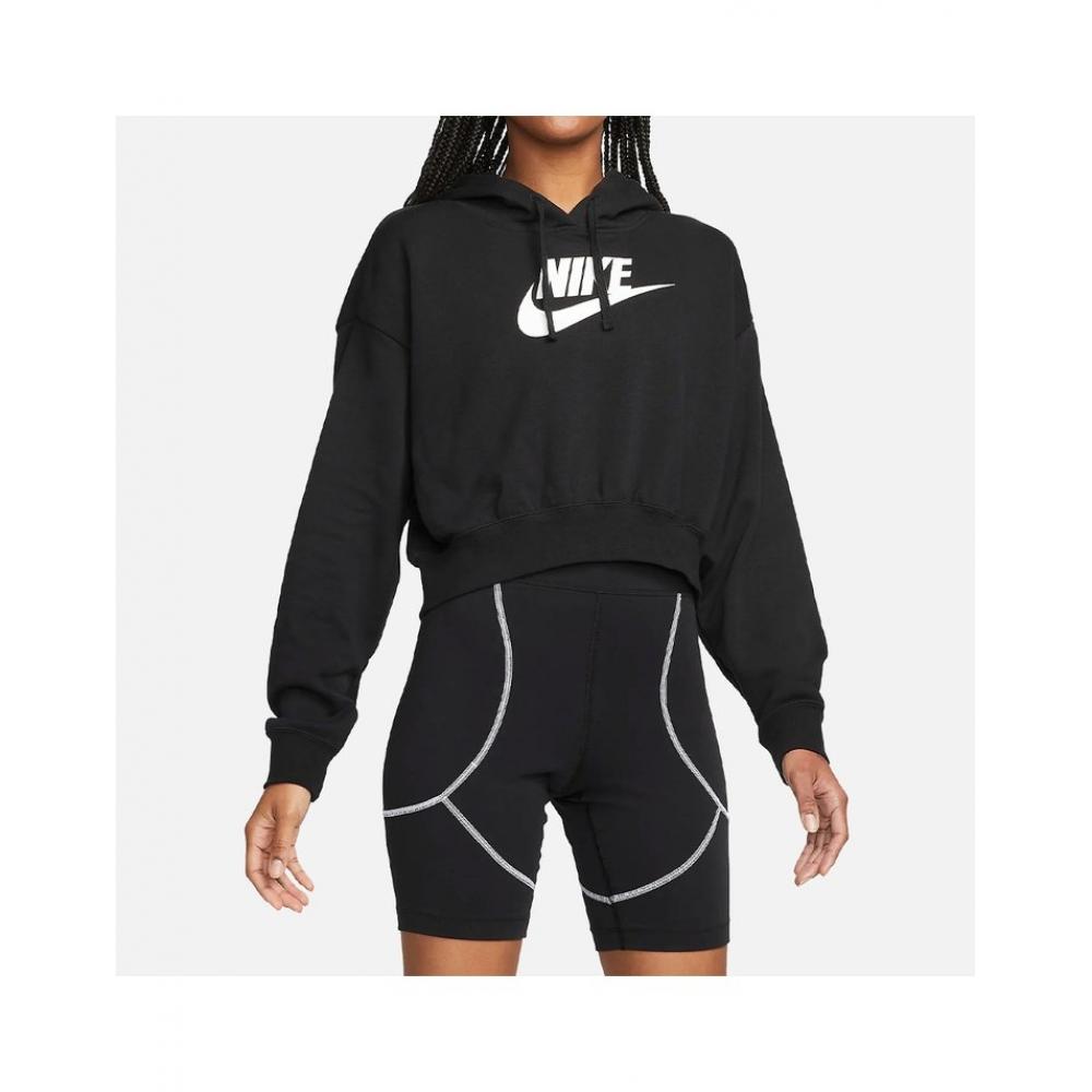 

Nike Women S Fleece Cropped Hoodie Dq5851 010 blackS 80