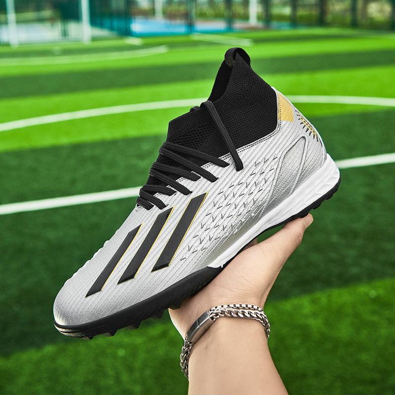 New boys and teenagers football shoes anti-skid AG long nails TF broken nails artificial turf outdoor anti-skid training shoes