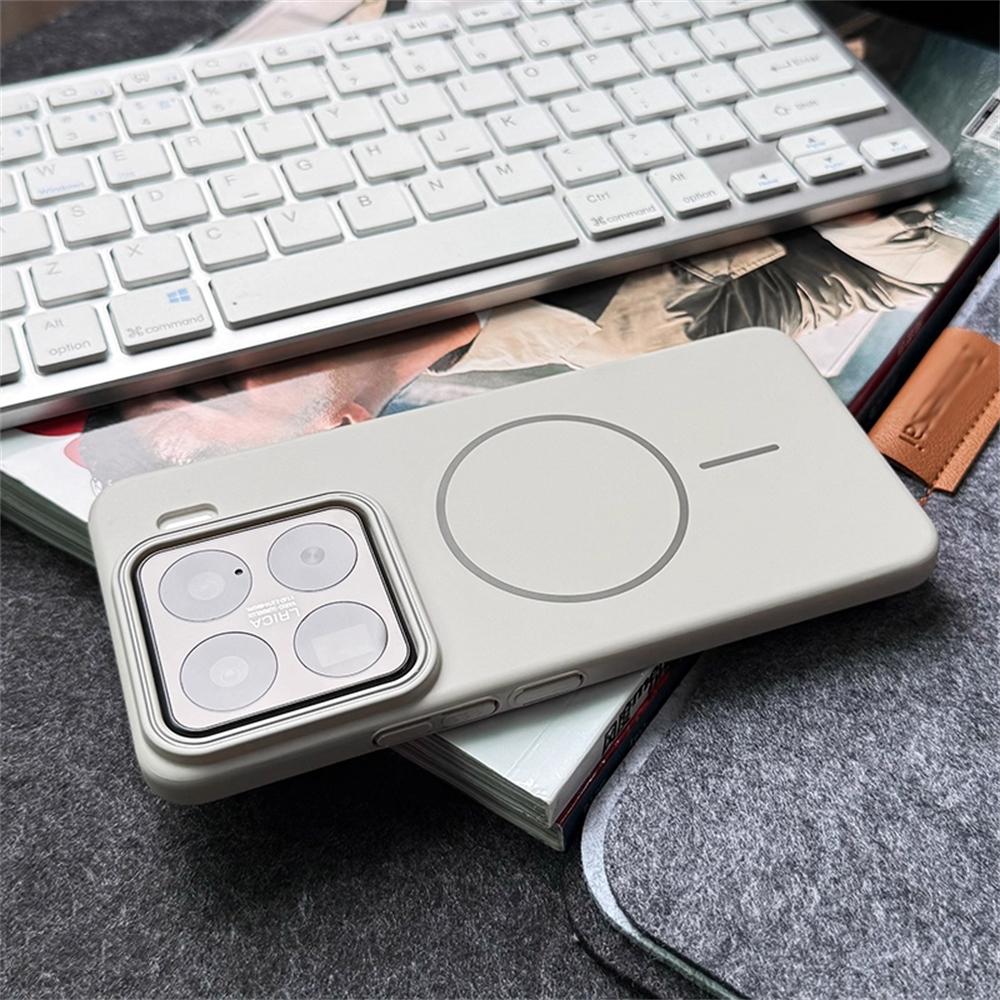 

Ультратонкий матовый твердый чехол из ПК однотонного цвета для Xiaomi Mi 15 Pro 14 Ultra 14T 13 CIVI 5 Pro, тонкий магнитный чехол для беспроводной зарядки xiaomi 15