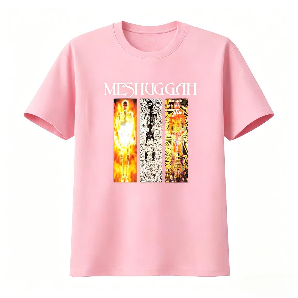 MESHUGGAH Destroy Erase Improve T Shirt Unique Art Print for Rock Fans Top Unisexs Clothing Womens 2026 Summer New T Shirt