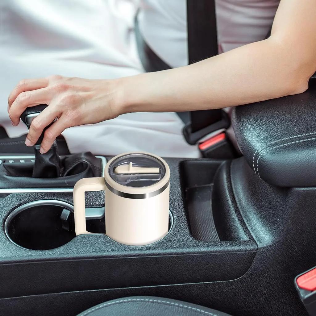 40oz Lid for Stanley Flip Straw Leak Proof Tumbler Lid Replacement for Stanley Cup Accessories Straw Cover