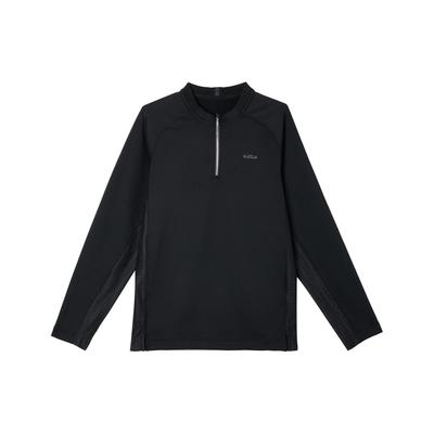 DNA Dri-Fit LeBron Solid Color Quick-Dry Panel Pullover Long Sleeve Basketball Shirt Men Tops Black FZ1031-010